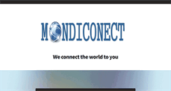 Desktop Screenshot of mondiconect.com